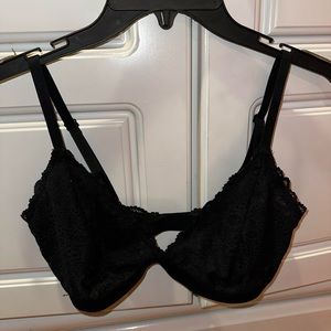 Lace black bralette. Worn once. Size M